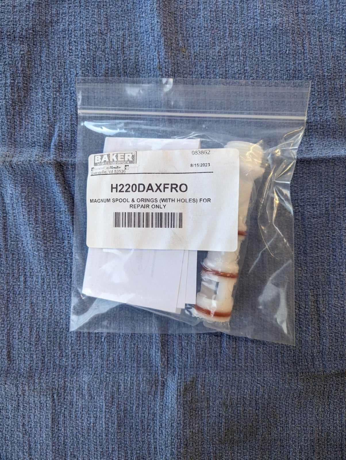 WHMB75 CAMPBELL BAKER SPOOL REPLACEMENT H220DAXFRO