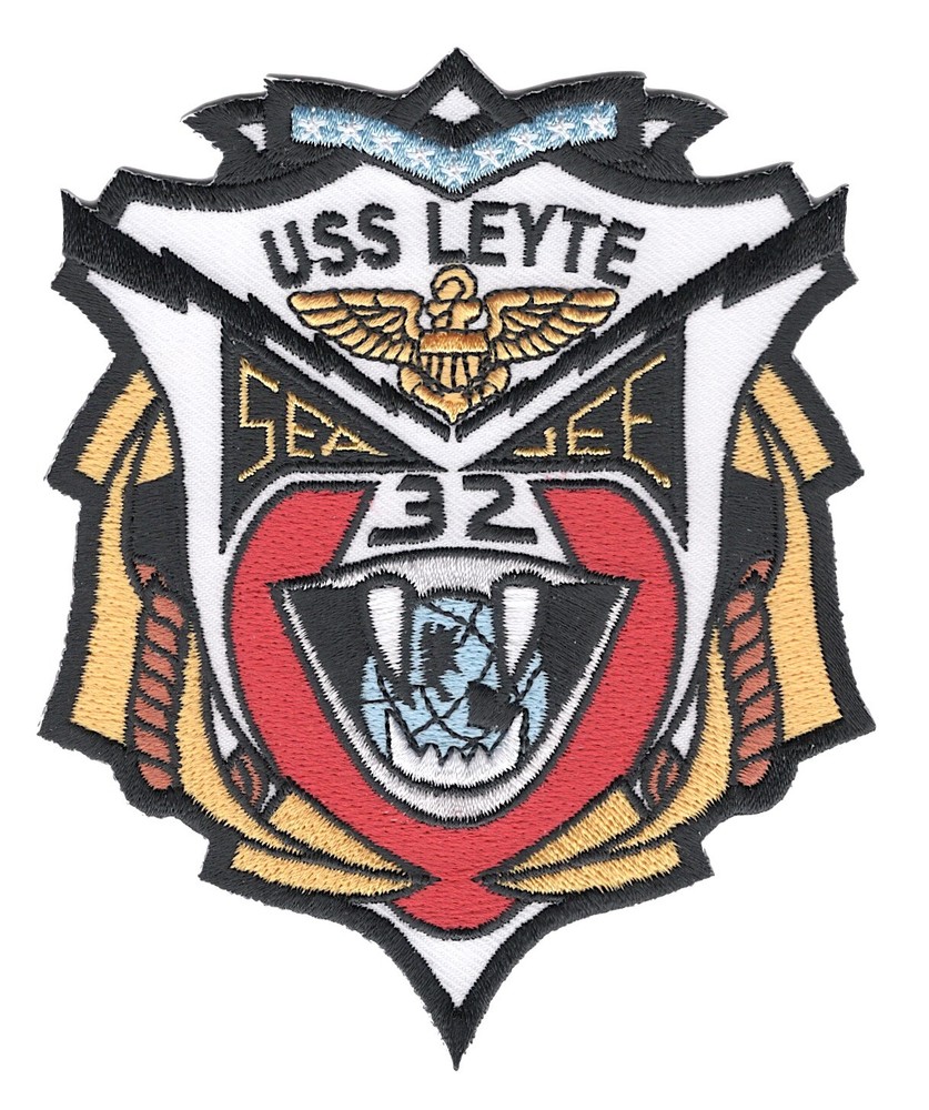 CVS-32 USS Leyte Ship Patch