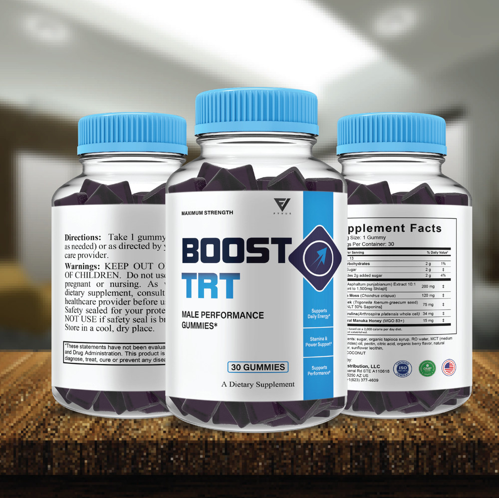 Boost TRT Gummies, Boost TRT Advanced Formula Support (1 Month Supply)