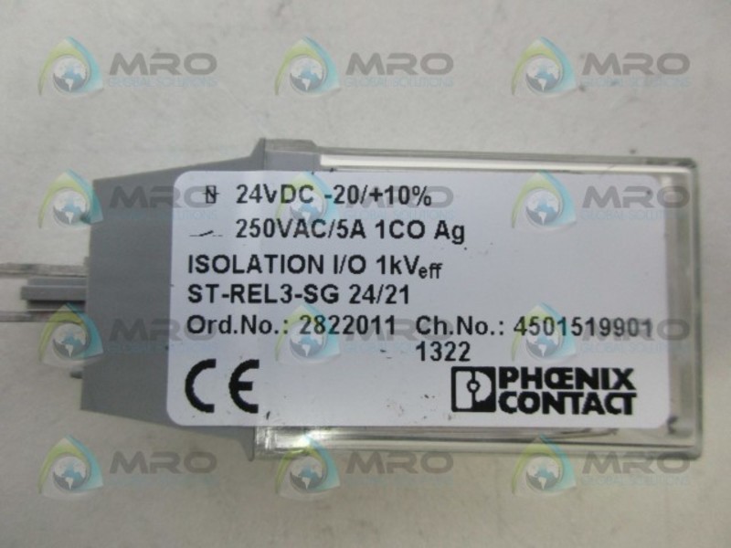 PHOENIX CONTACT 2822011 RELAY NSNP