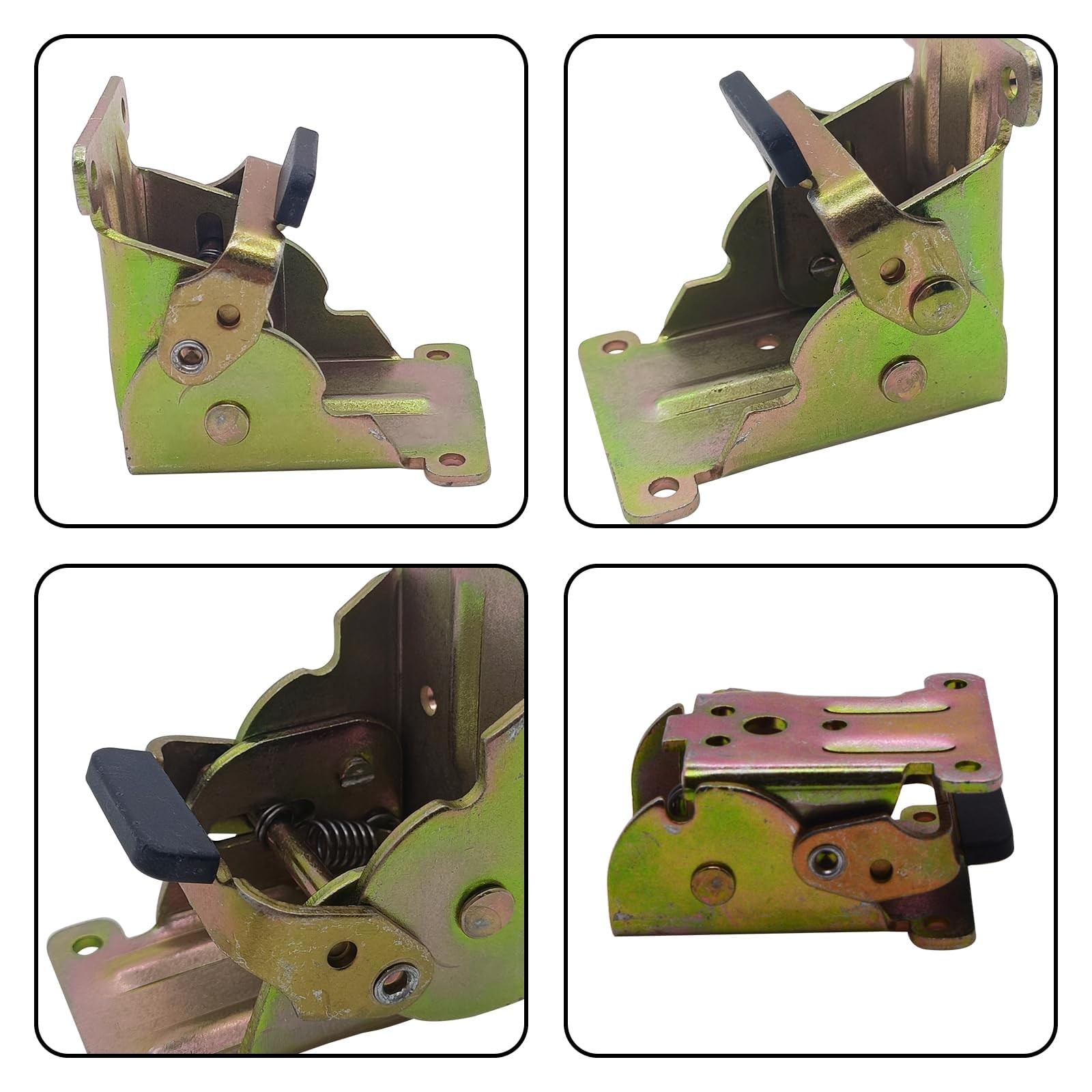 Saim Table Leg Folding Brackets, 4 PCS Foldable self Locking Hinge 90...