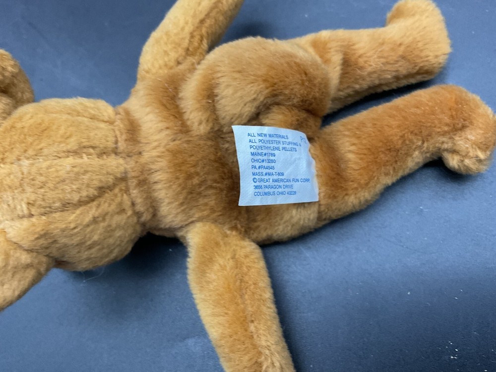 Plush Brown Bear Keychain