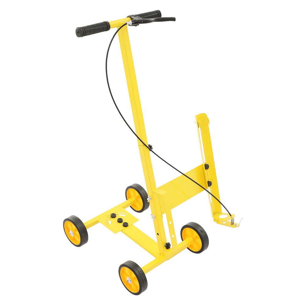 Striping Line Marking Machine Multi-Function Score Line Striping Machine 4-Wheel
