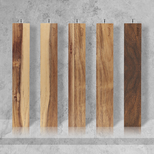 Magnetic Knife Holder Strip Wood Block Wooden Stand Acacia Kitchen Organizer