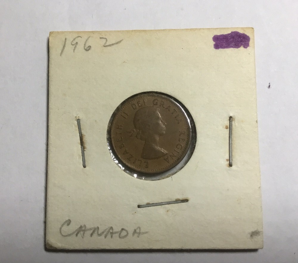 1962 Canada One Cent  FREE SHIPPING