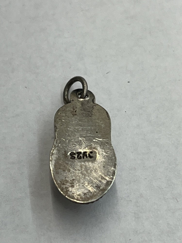 VINTAGE 925 SILVER SANDAL PENDANT