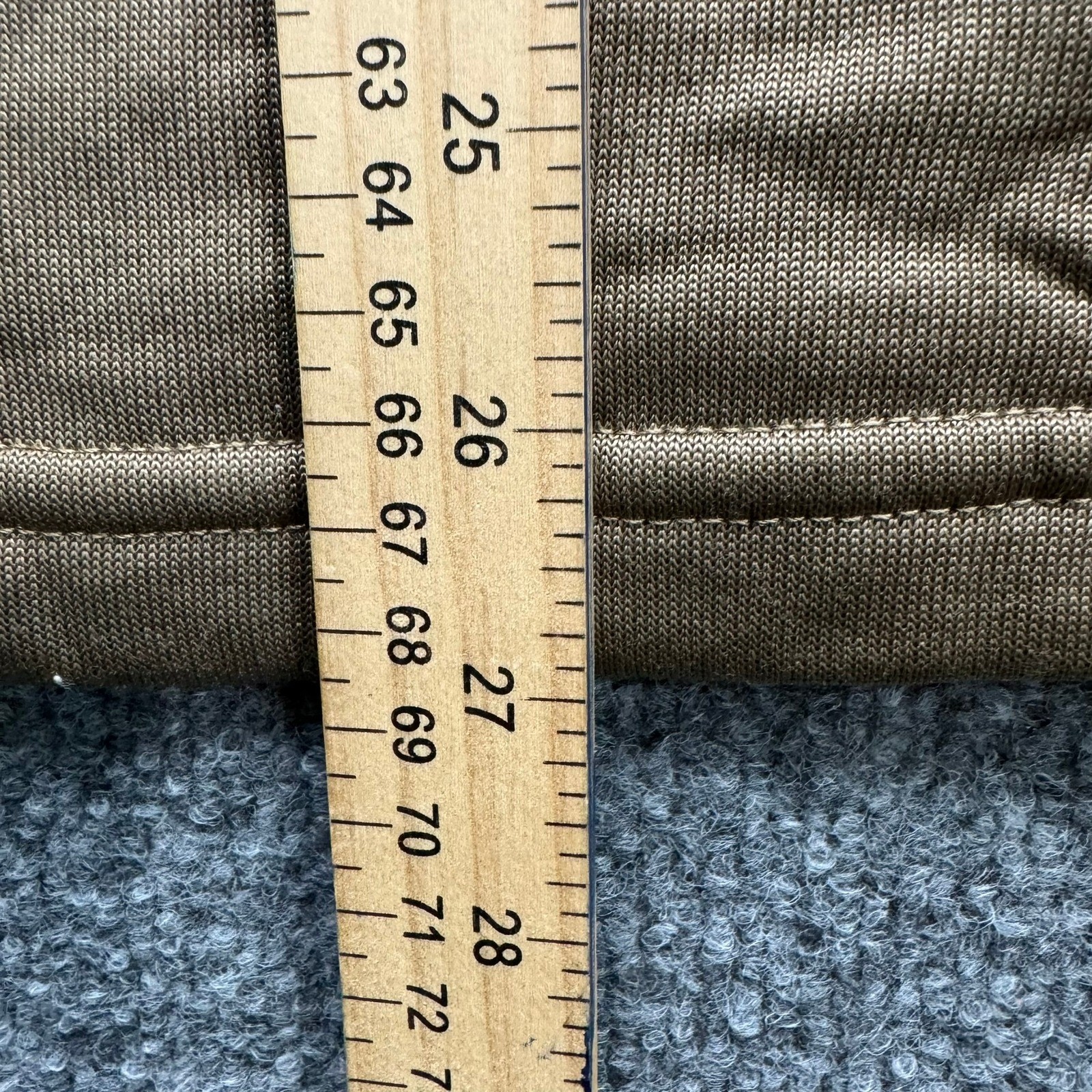 Cold Weather Undershirt Men's L Brown 1/4 Zip Polypropylene Thermal Base Layer