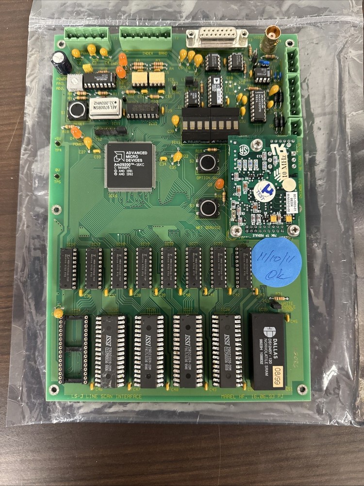 Marel HF 16.06.93 Line Scan Interface Board LS-3