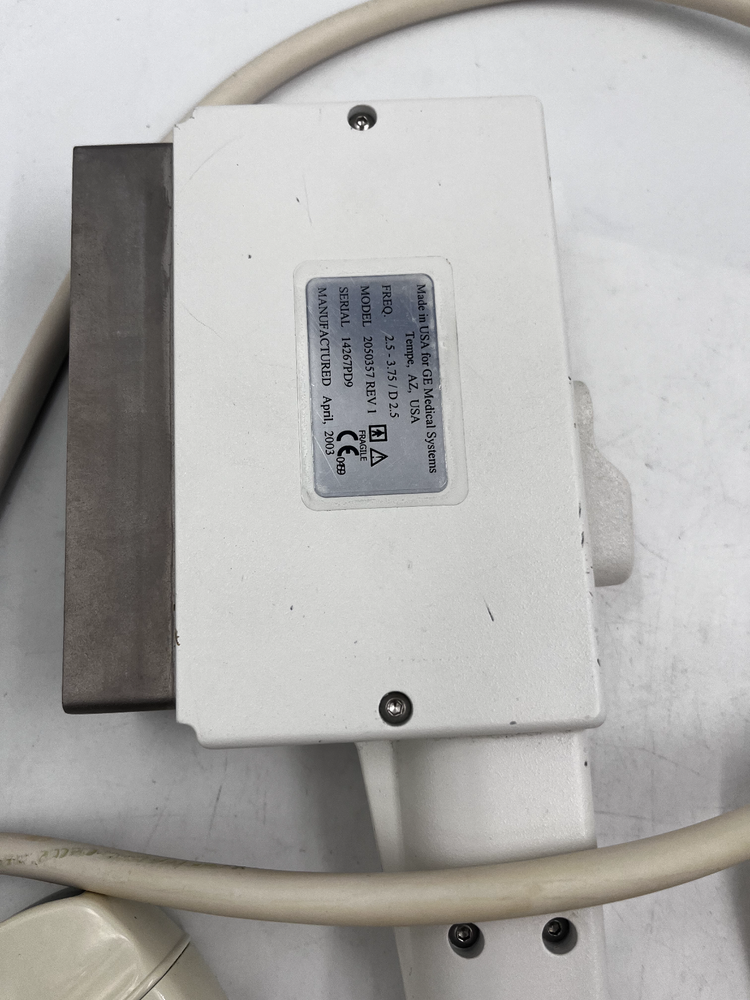 GE 3.5C Convex Array Ultrasound Transducer Probe Model 2050357 TESTED!