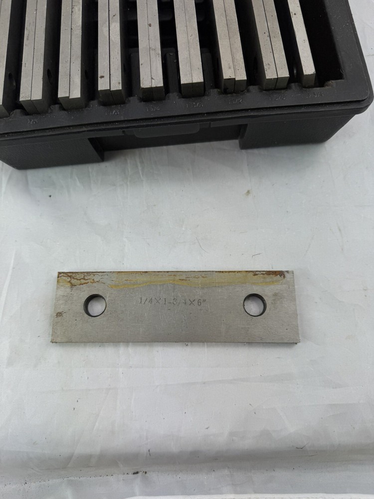 9 Pair 1/4'' Parallel Set 6'' Long (#1091)