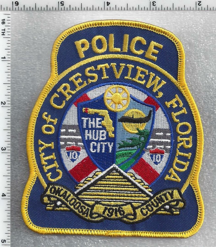 Crestview Police (Florida) 2nd Issue Shoulder Patch