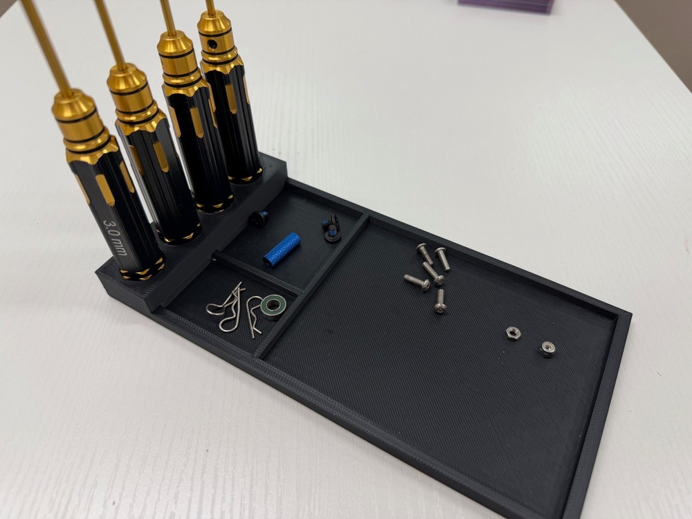 RC Tool Holder Organizer for Pit Table – 3D Printed RC Workbench Stand