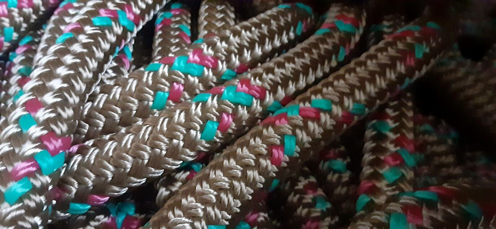 9/16 x 200 ft. Double Braid-Yacht Braid Polyester Rope. BSGDTF