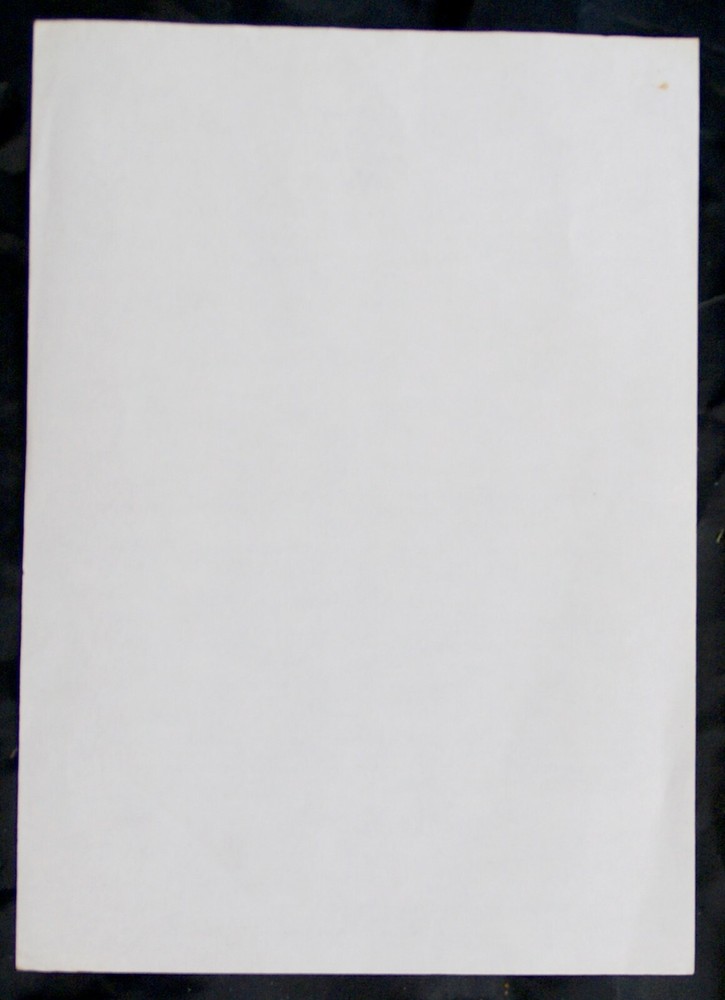 David Bowie Press Release Vintage Decca Records A Second Face 1983