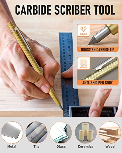 31 Pack Carpenter Pencil Set with Sharpener, Mechanical Carpenter 31 PACK