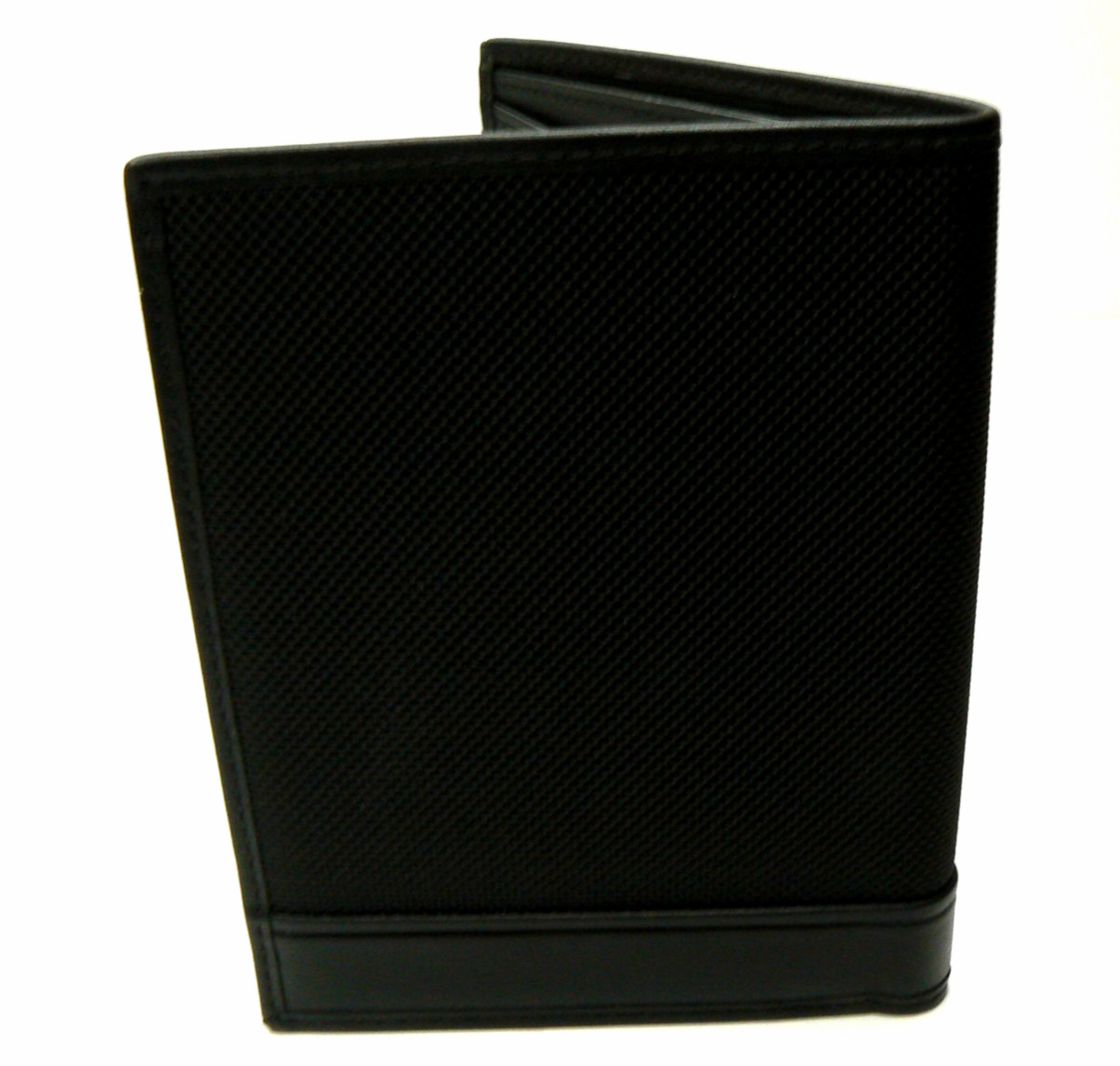 Tumi Passport Case Wallet ID & Card Holder Organizer Alpha Black Leather