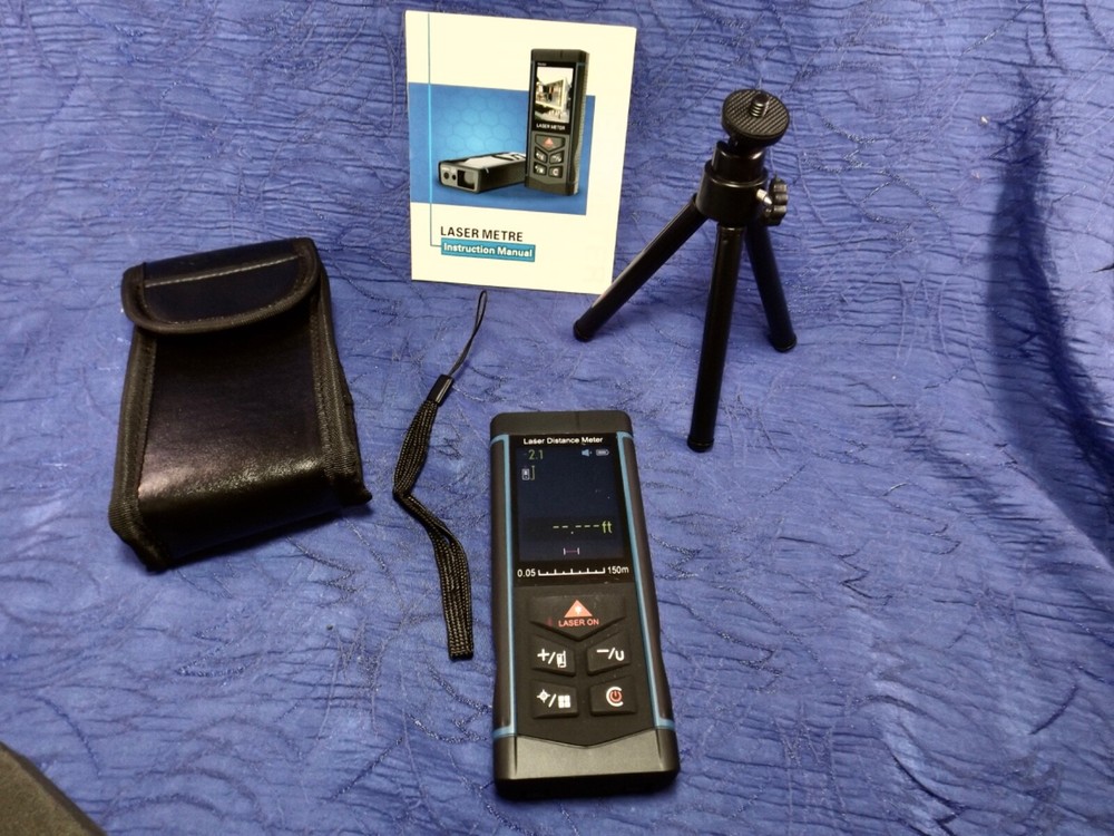 Digital Measuring Finder Range Laser Rangefinder W/ Camera View Distance Meter