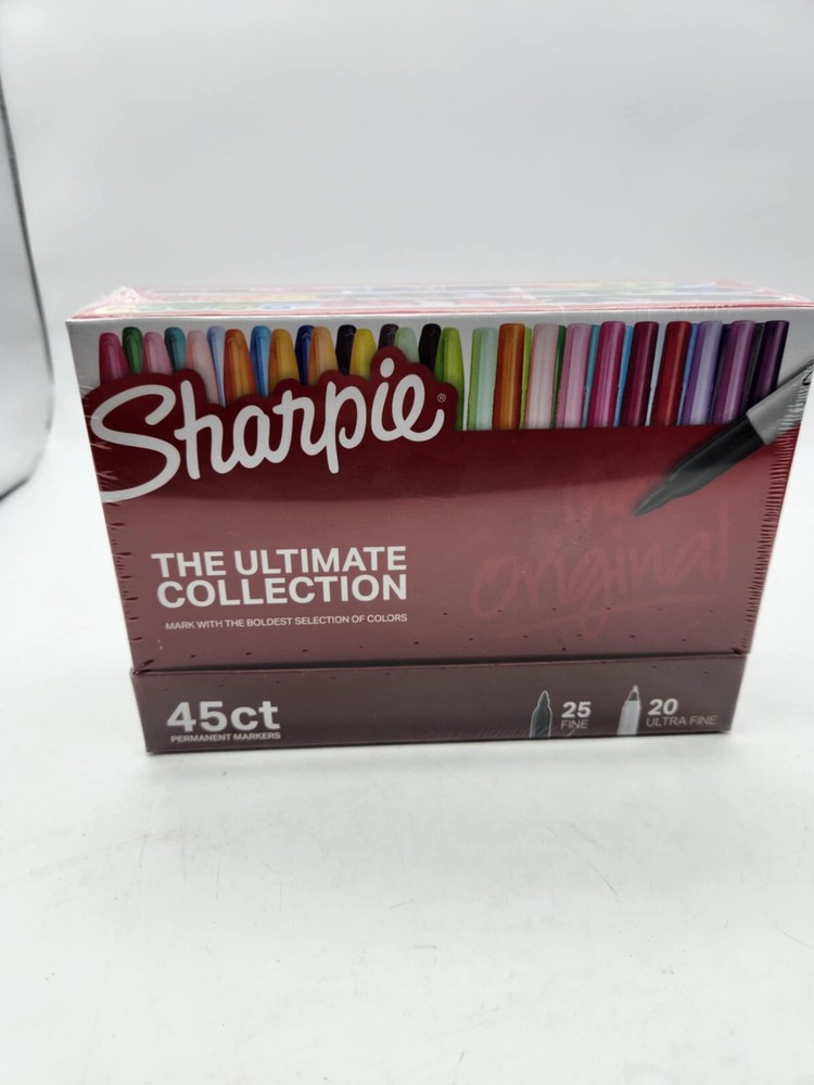 Sharpie 2130050 Assorted Tip Permanent Markers Collection Assorted (45/PK) New