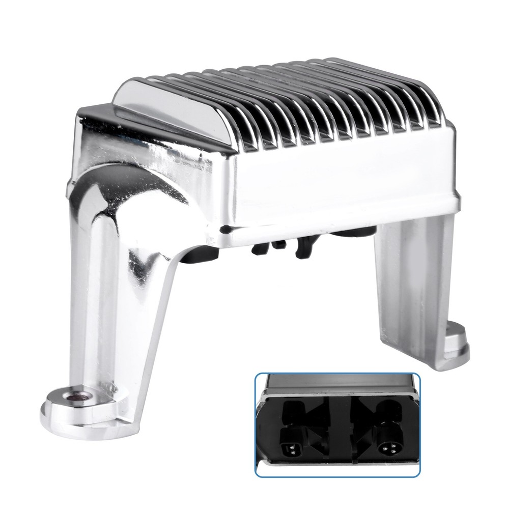 Chrome Voltage Regulator Rectifier For Harley Davidson Electra Glide Fltr Flhx