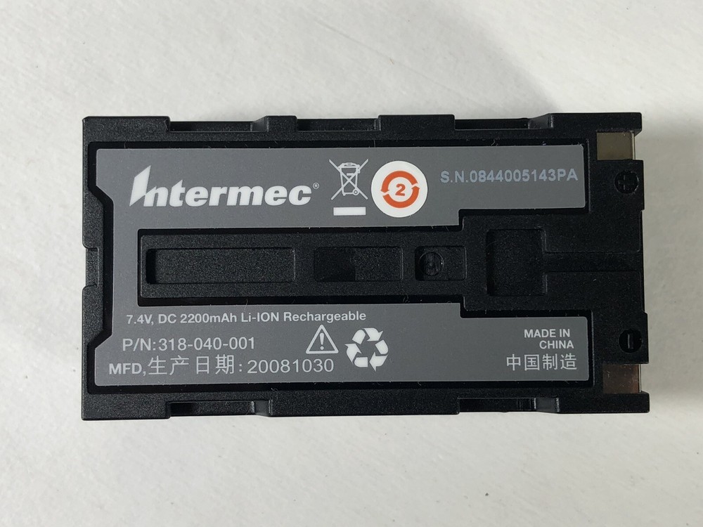 INTERMEC PB2A021E BLUETOOTH MOBILE RECEIPT THERMAL BARCODE PRINTER & BATTERY
