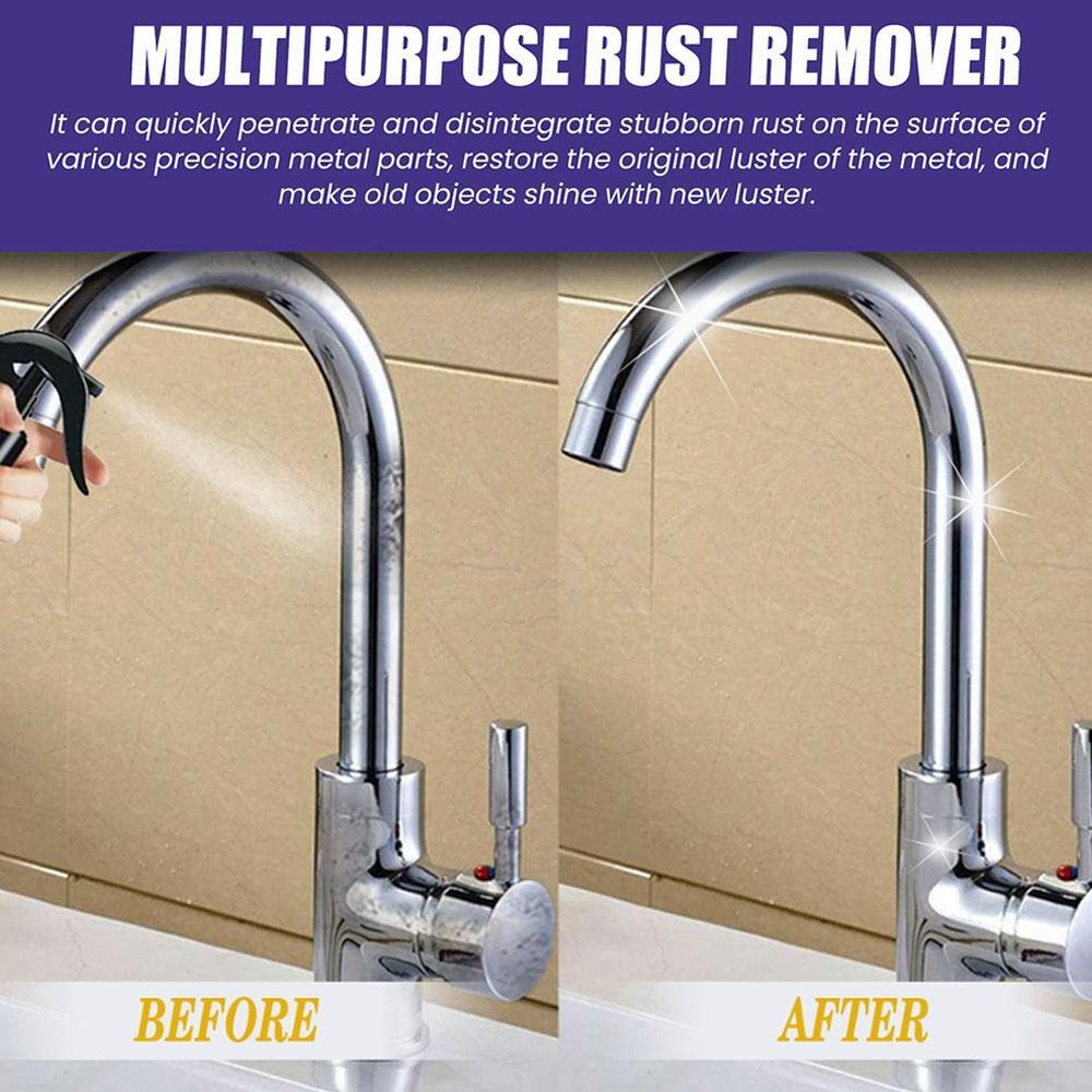 Multi-purpose Car Rust Removal Spray Rust Remover Rust Inhibitor Derusting US☆☆