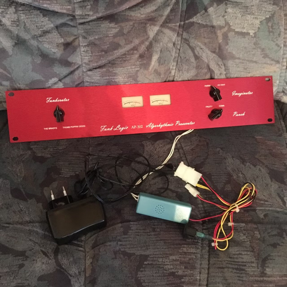 RARE! Funk Logic AP-302 rack with custom led light