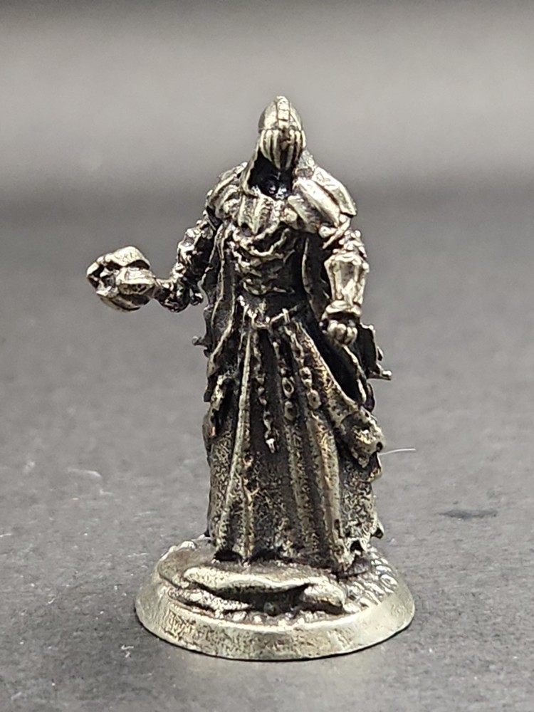 Solid Metal Ancient Warrior Miniature Figure, Heavy and Sturdy