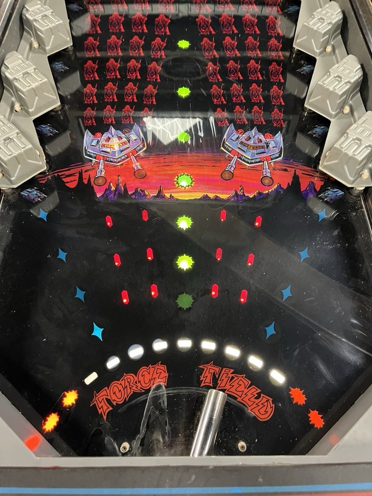 1982 RAPID FIRE ARCADE MACHINE PROF TECHS PLAYS GREAT