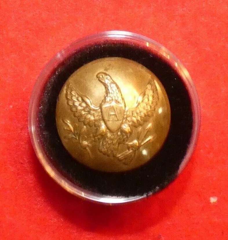 Civil War Union Artillery Coat Button #2