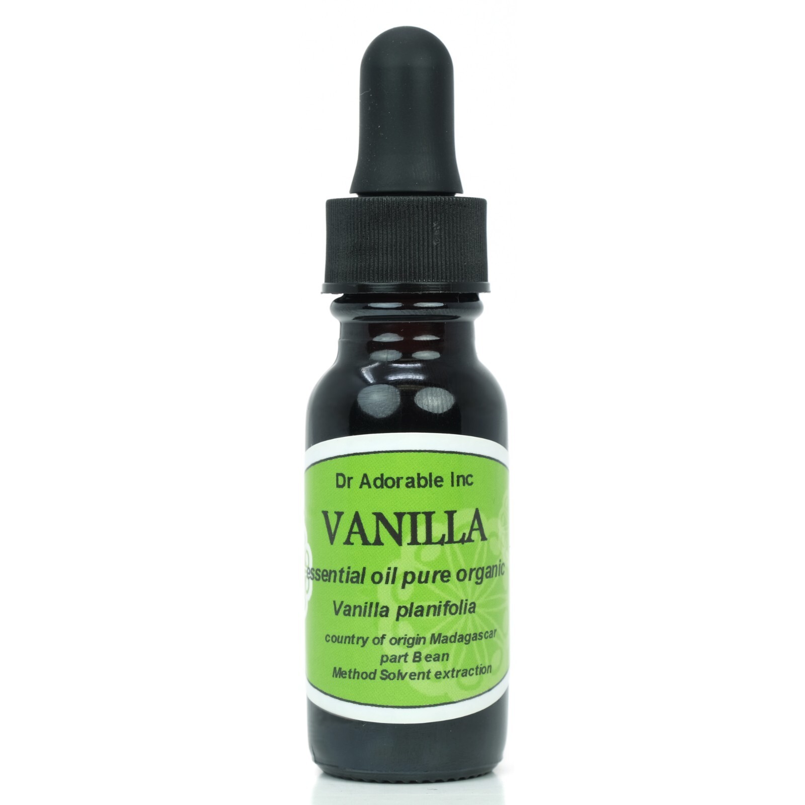 100% PURE UNCUT ORGANIC VANILLA ABSOLUTE ESSENTIAL OIL AROMATHERAPY