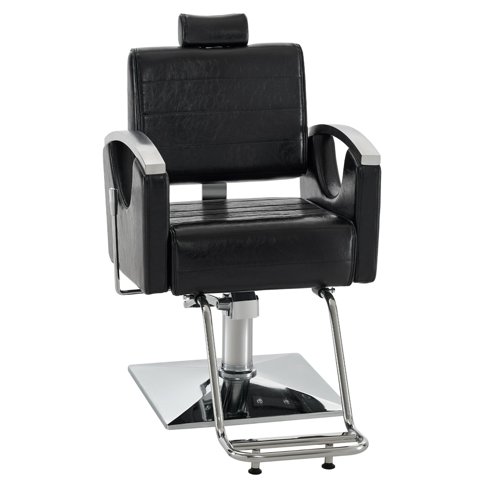 BarberPub Barber Chair for Barbershop,Reclining Salon Chair for Hair Stylist9180