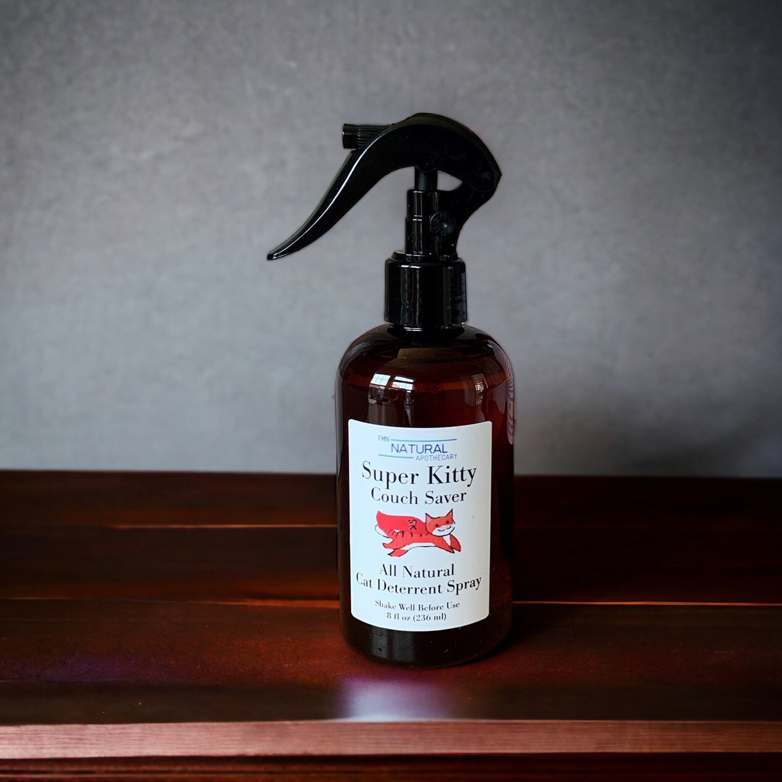 FMN Natural Cat Deterrent Spray. Cat Scratch Furniture Protection. Cat Repellent