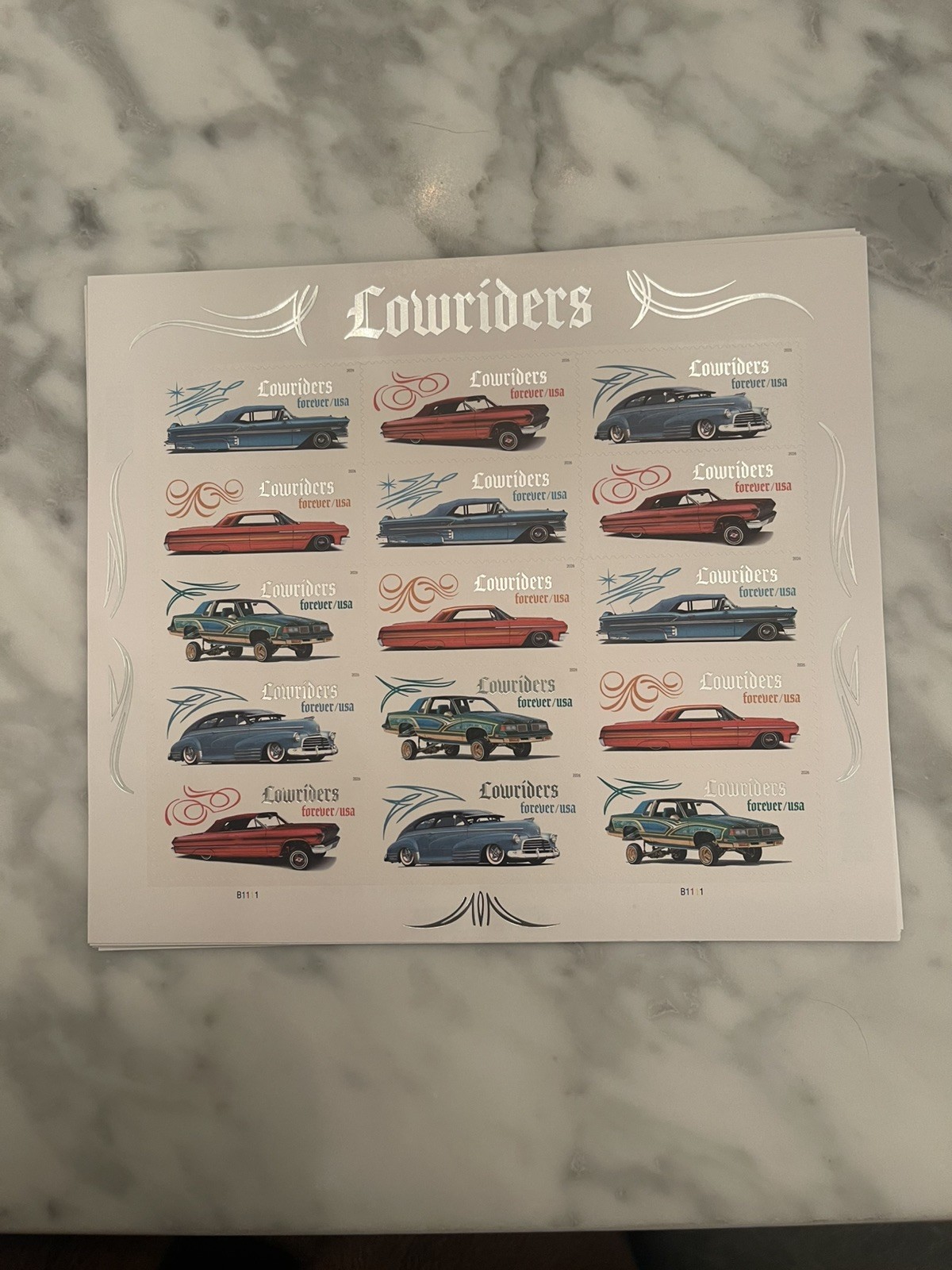 US  Brand  New!  Lowriders Forever Mint Sheet Of 15 Sc #6062-66 Free Shipping