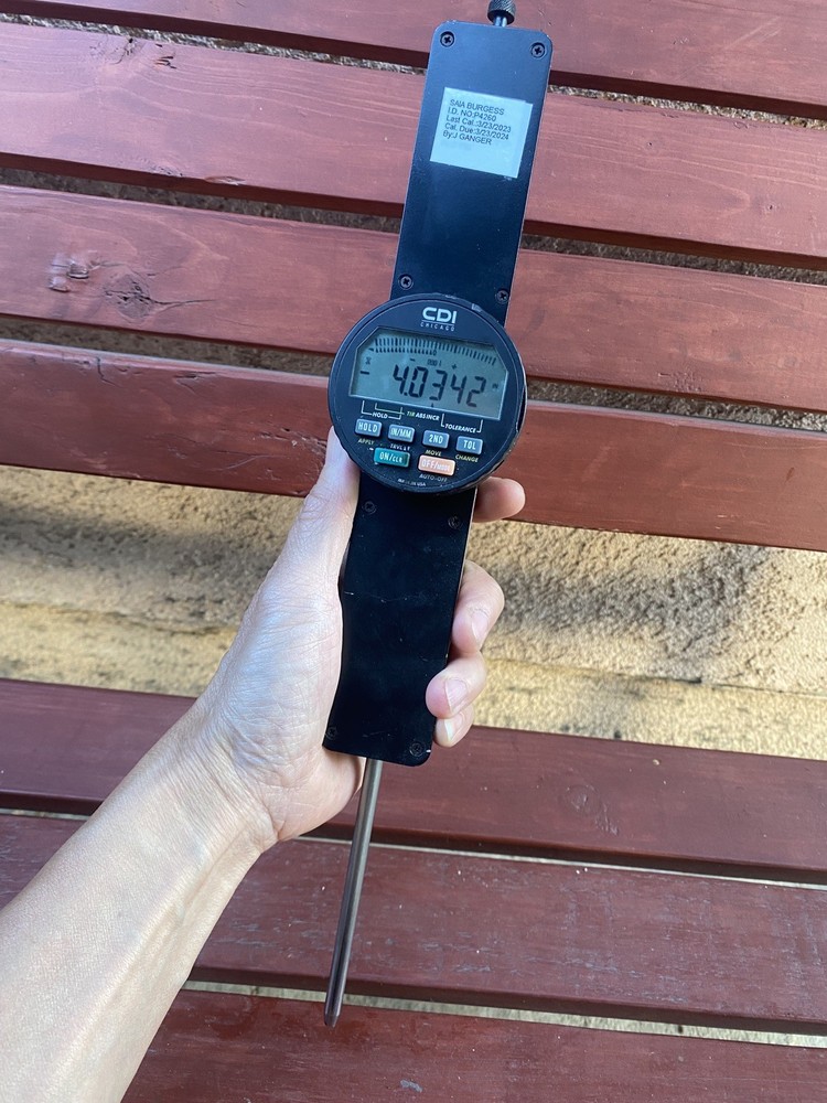 0-4” CDI ELECTRONIC / DIGITAL INDICATOR .0001 RESOLUTION, 4” RANGE