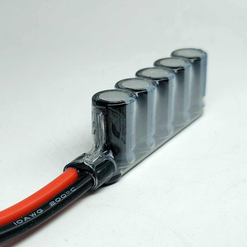 ATOMIC Linear RC Cap Pack /ESC Pack / 3-8S / 10,000uF Minimum / 35V / USA