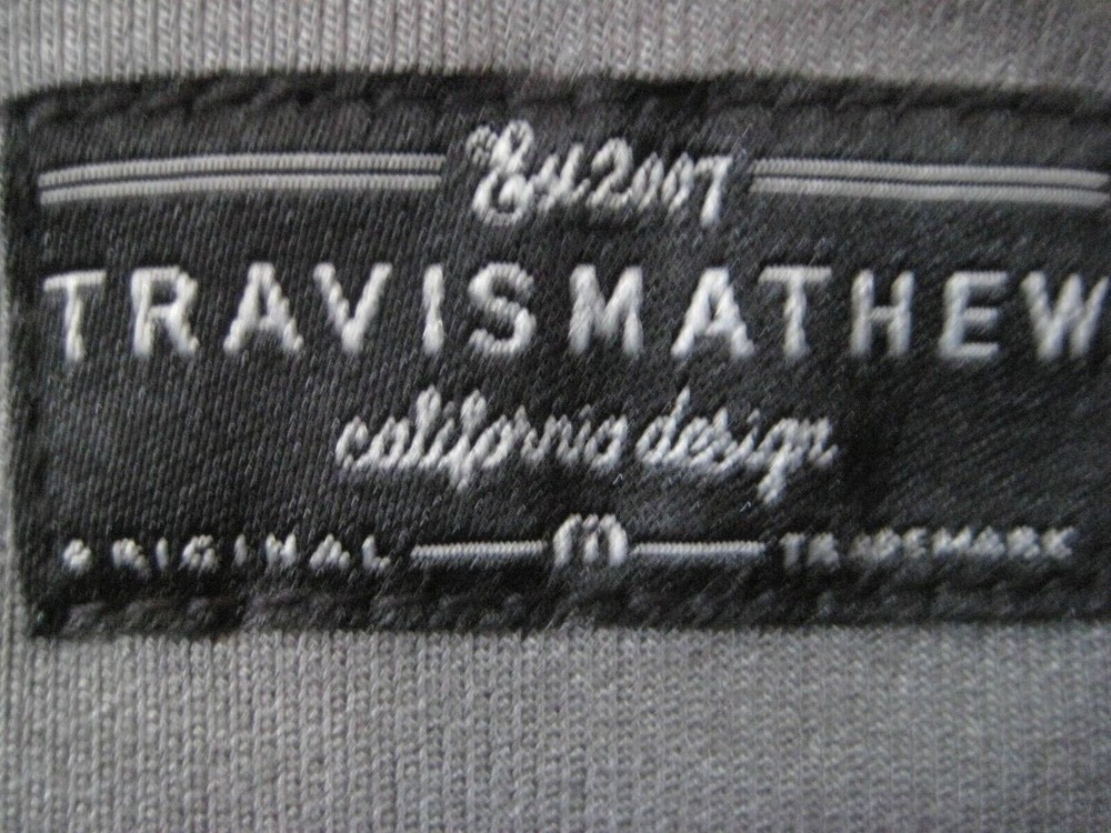 Travis Mathew Stretch Lightweight Full Zip Golf Performance Jacket Size Large