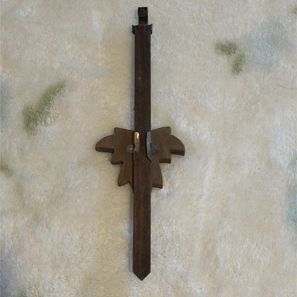 Black Forest Germany Authentic Cuckoo Clock Working - New Hands Installed