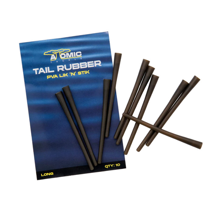 Atomic PVA Tail Rubbers – Easier Solid PVA Bag Tying, Carp Fishing