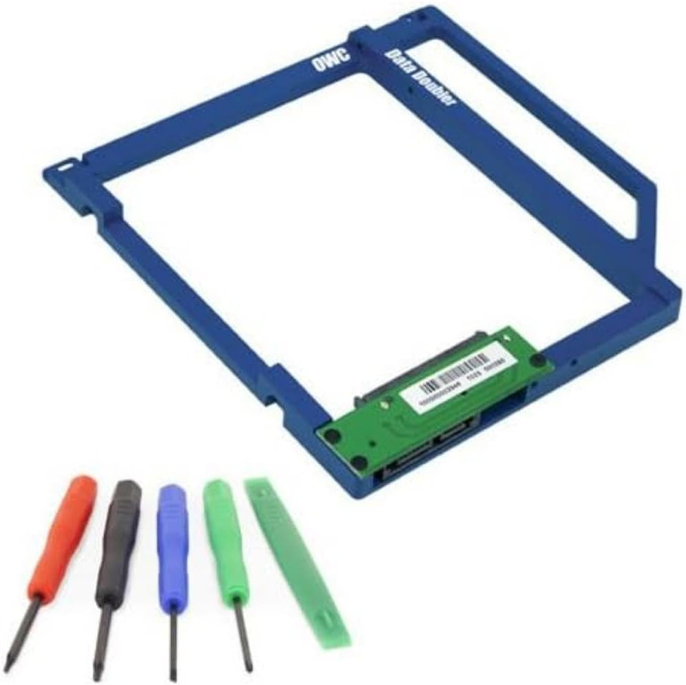 Data Doubler, Optical to SATA HD Converter Bracket Solution for Mac Laptops, (DD