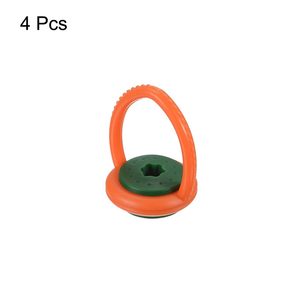 8mm Billiard Slide Stick Hook, 4pcs Snooker Billiard Tool, Orange