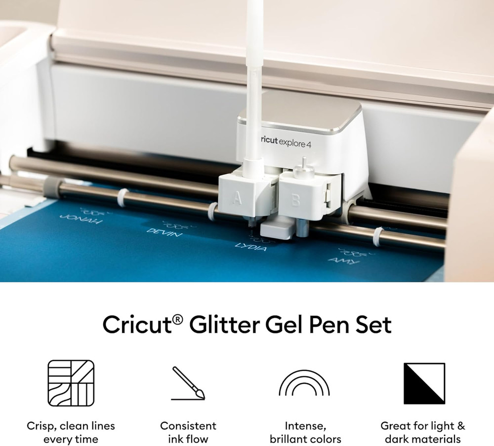 ® Glitter Gel Pen Set, 0.8mm (12 ct)