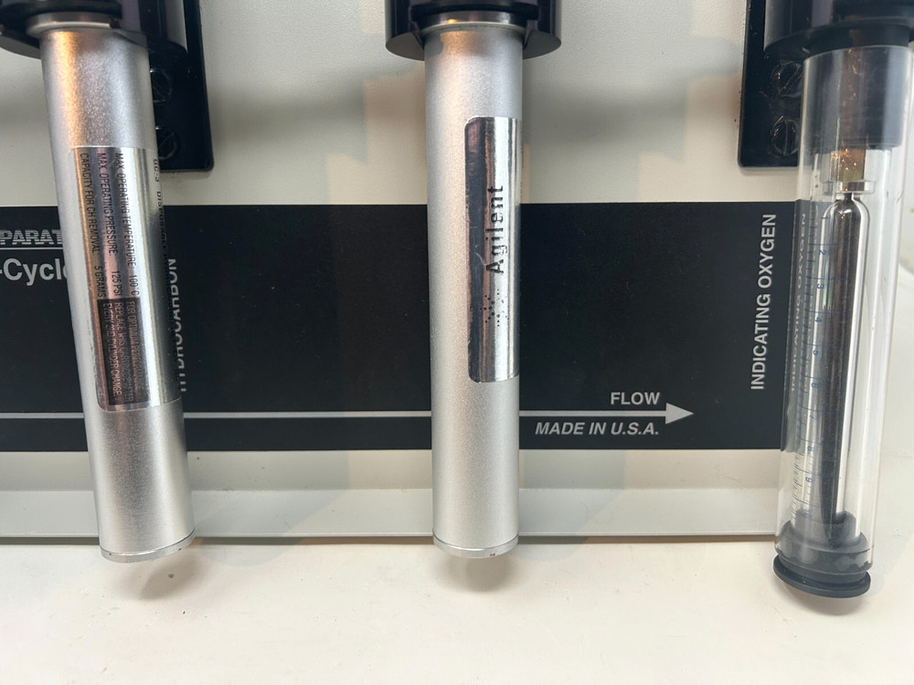 R&D Separations Q-Cycle - Indication Oxygen / with Agilent Moisture Getter's