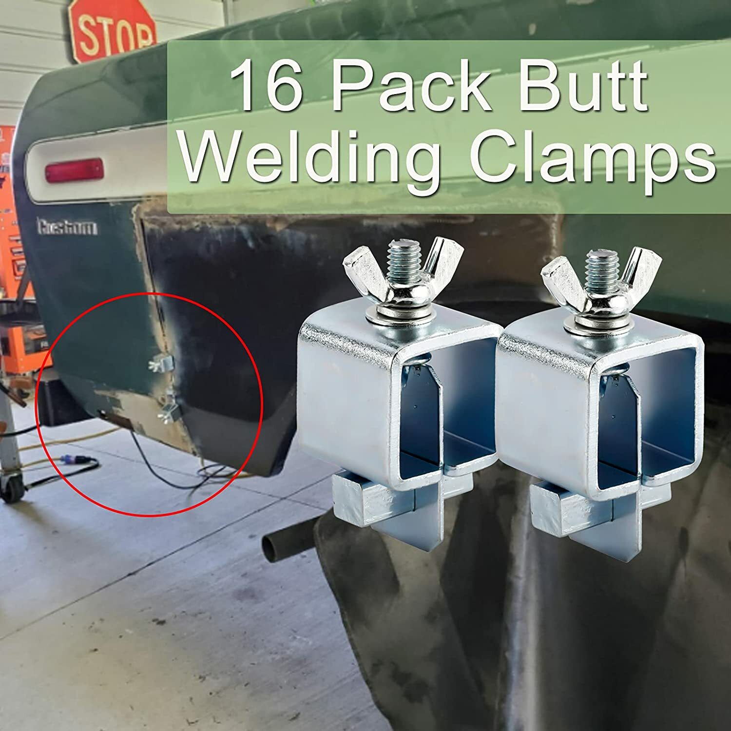 16 Pack Butt Welding Clamps Small Auto Car Truck Door Body Skin Panel Clamps