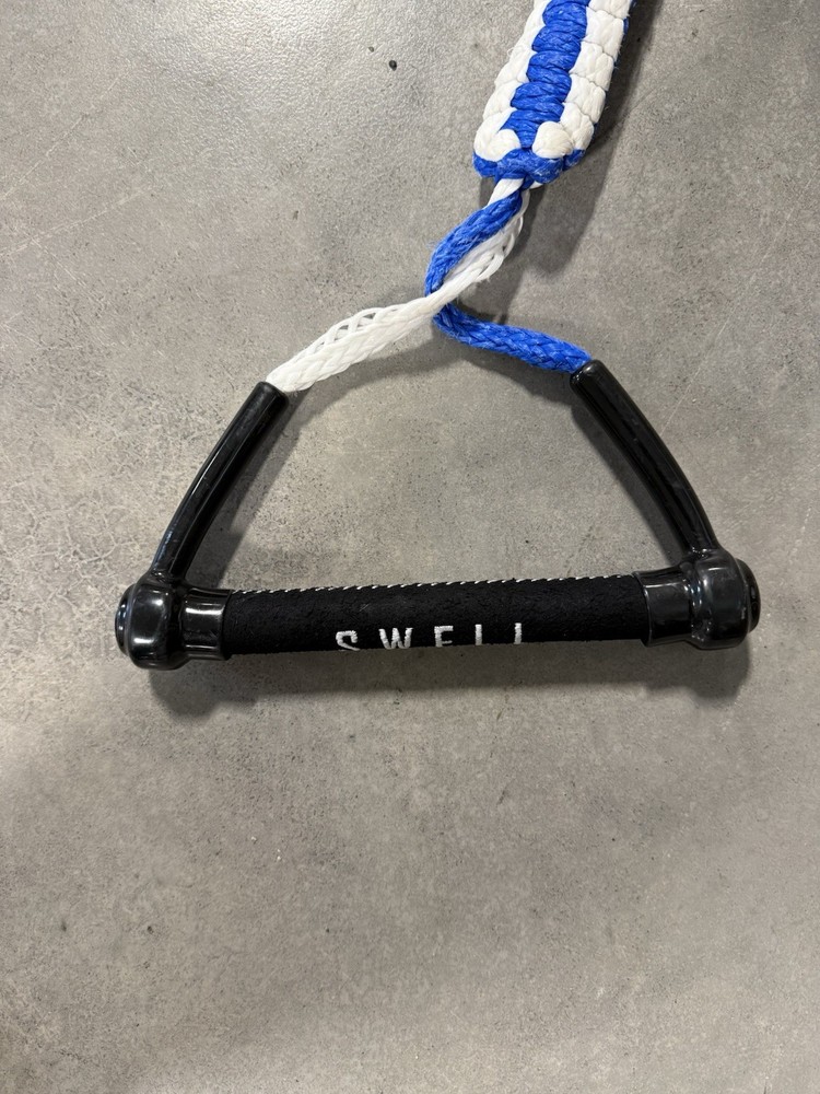 SWELL Wakeboard Rope & Handle Blue White