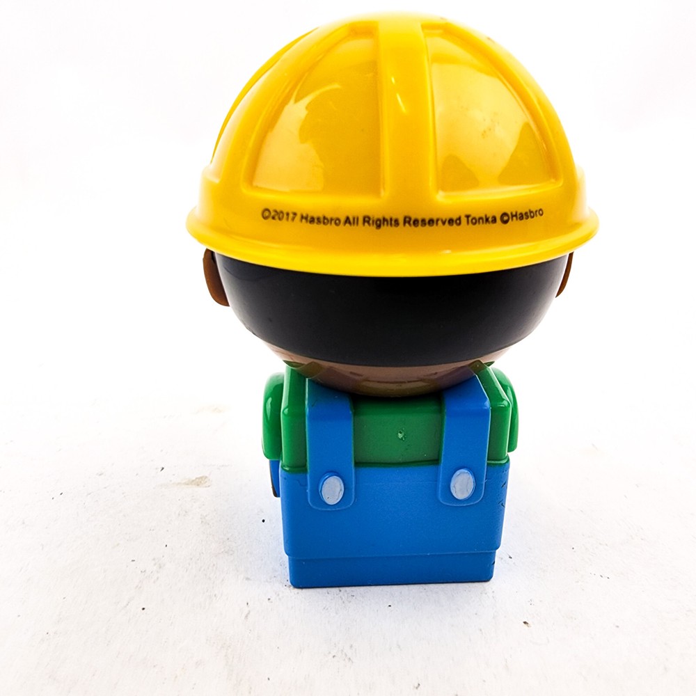Tonka Mighty Builders Construction Site Worker Figure Replacement Hard Hat 2017
