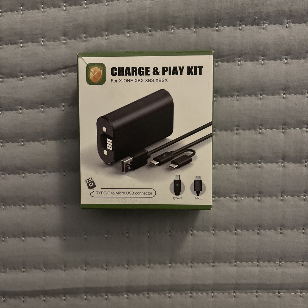 x-box charge & play kit