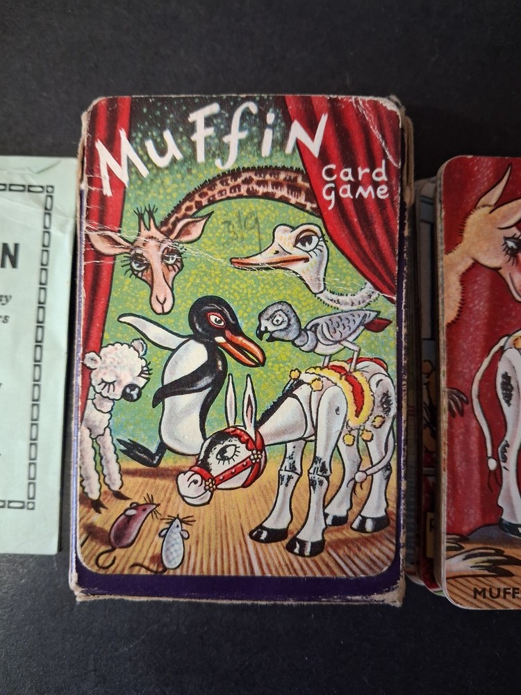 Muffin The Mule Playing Cards 1949 Complete
