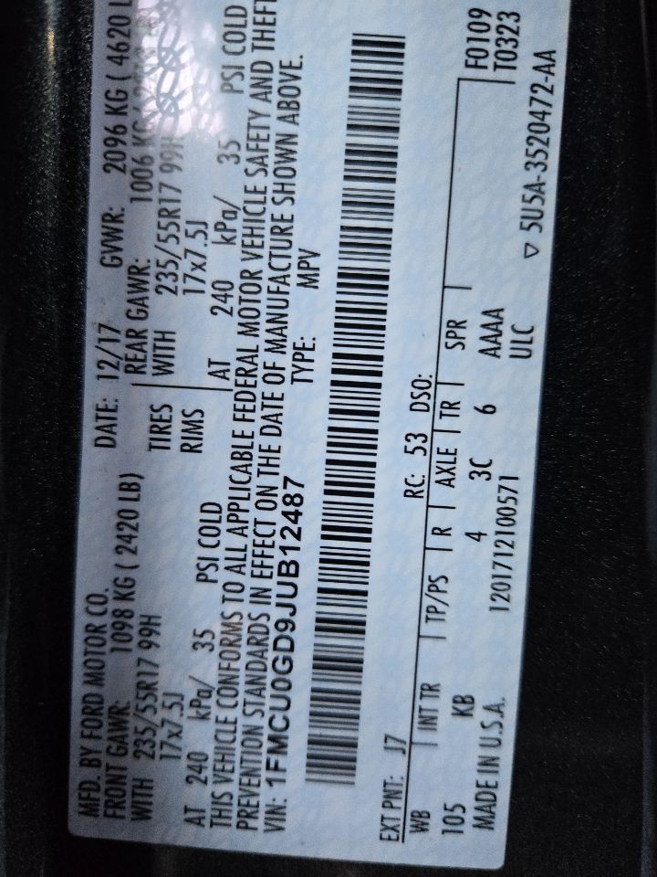 2015-2018 Ford Focus Front 4.2" Display Screen