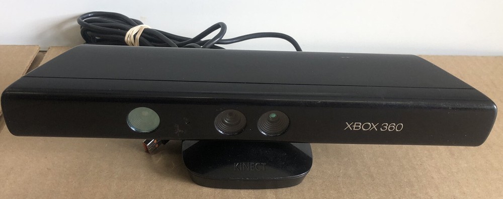 GOOD SHAPE Genuine OEM Microsoft XBOX 360 Kinect Sensor Bar Model 1414 Black