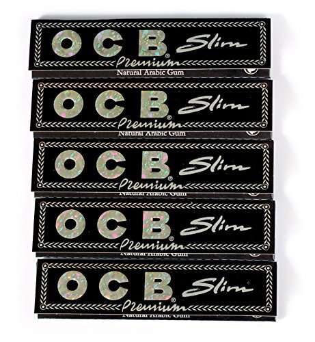 OCB Premium King Slim Rolling Papers (5 Booklets)